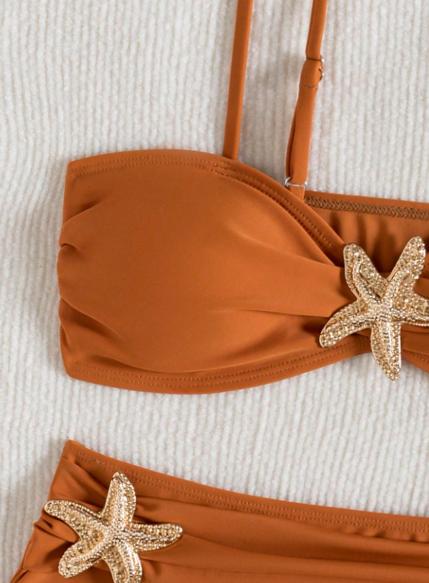 SHEIN DWUCZĘŚCIOWY STRÓJ KĄPIELOWY S09__S