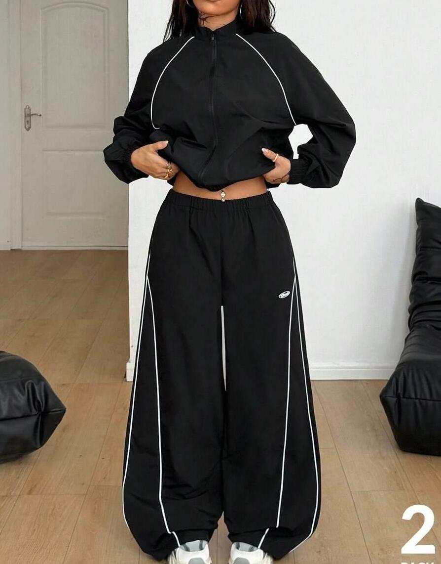 SHEIN BLUZA SPODNIE KOMPLET S06__XS