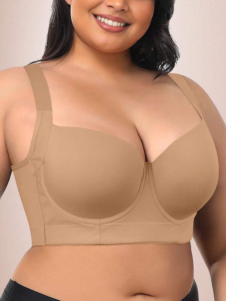 MIMILEMON BEŻOWY BIUSTONOSZ PUSH-UP S06__95D