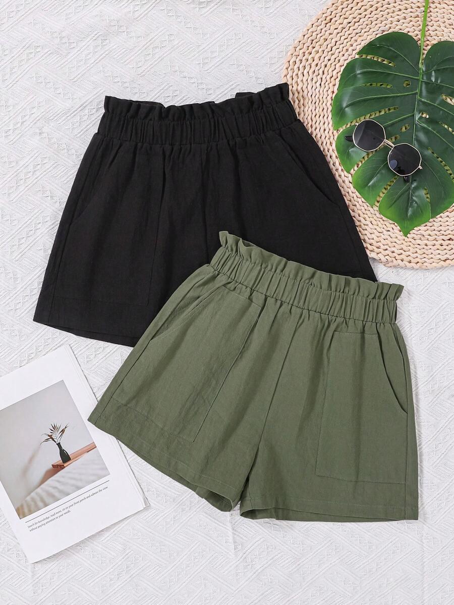 SHEIN KRÓTKIE SPODENKI 2-PACK S06__XS