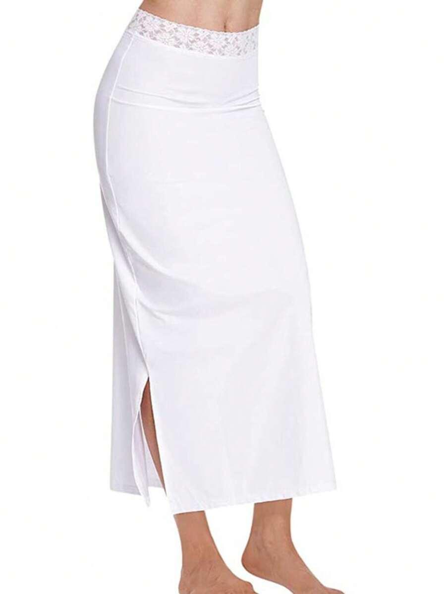 SHEIN BIAŁA MAXI SPÓDNICA S06__S