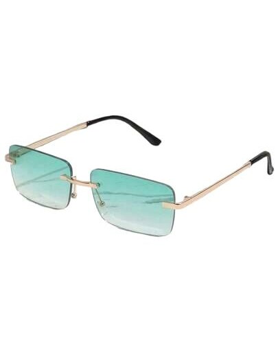SHEIN ZIELONE OKULARY PRZECIWSŁONECZNE S07