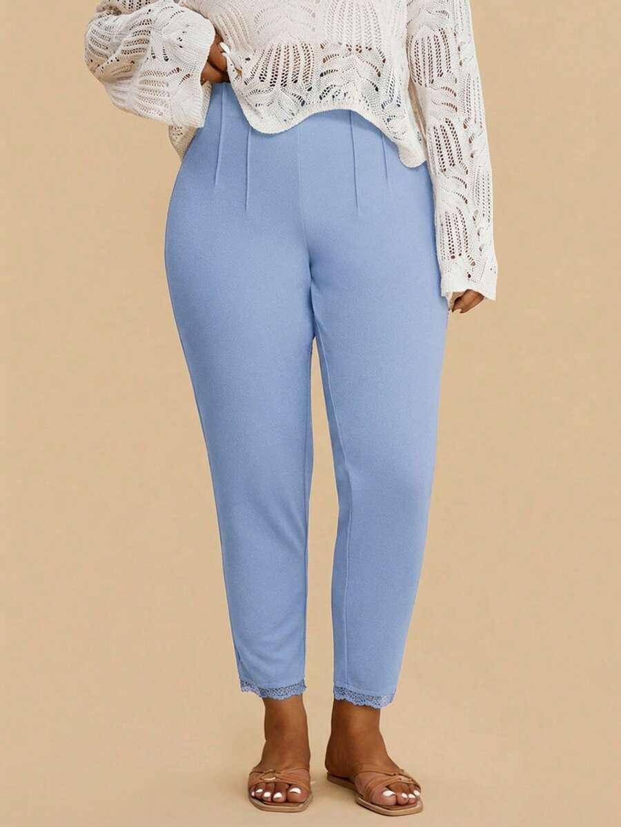TRAVACHIC NIEBIESKIE SPODNIE CASUAL S09__50