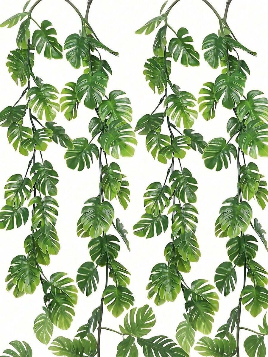 SHEIN SZTUCZNY KWIAT BLUSZCZ MONSTERA S07__172CM