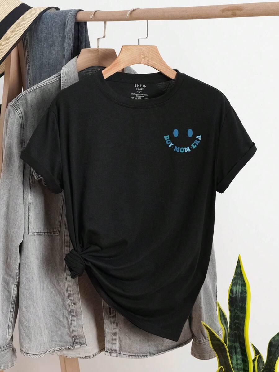 INAWLY CZARNY T-SHIRT NADRUK S06__48