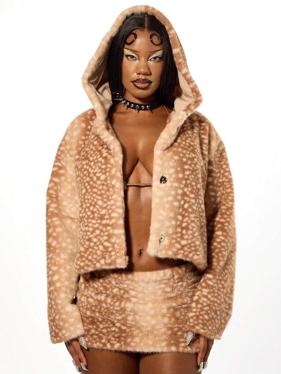 SUMWON KURTKA ANIMAL PRINT W01__M