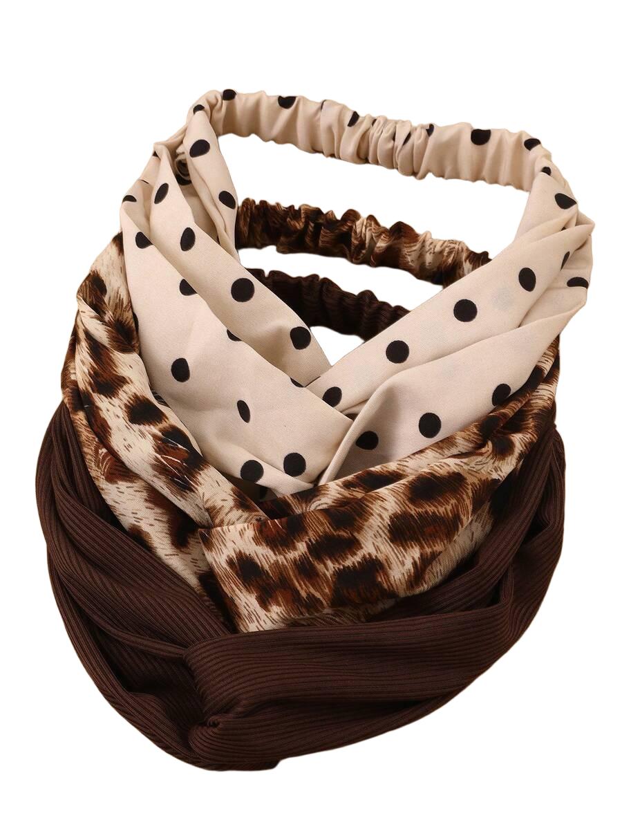 SHEIN OPASKA NA GŁOWĘ 3-PACK S07
