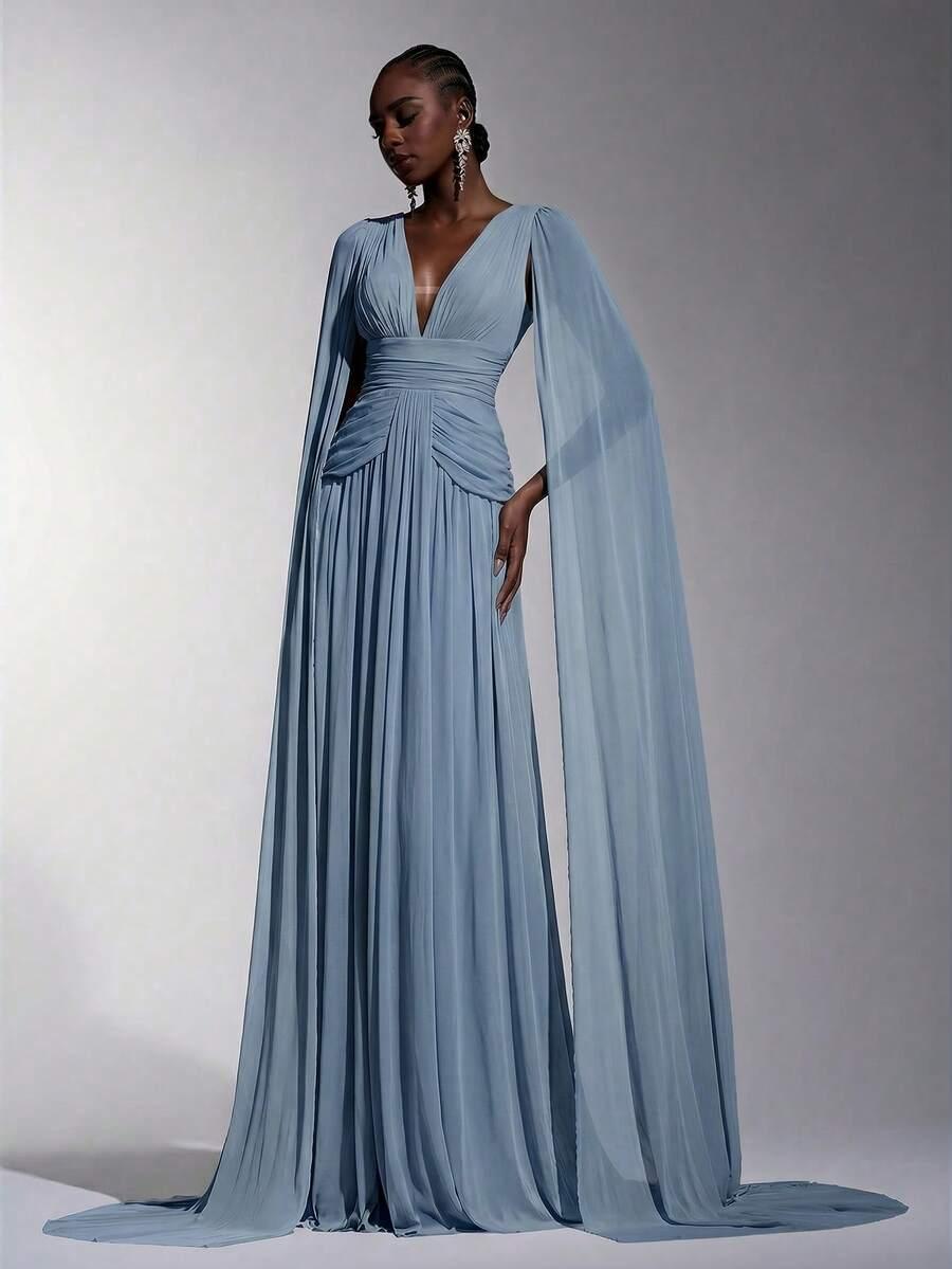 ELITARA NIEBIESKA MAXI SUKIENKA S06__L