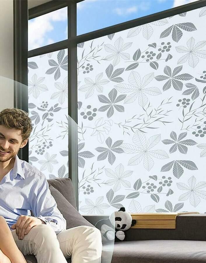 SHEIN FOLIA SAMOPRZYLEPNA OKIENNA NAKLEJKA OZDOBNA S07__45X100