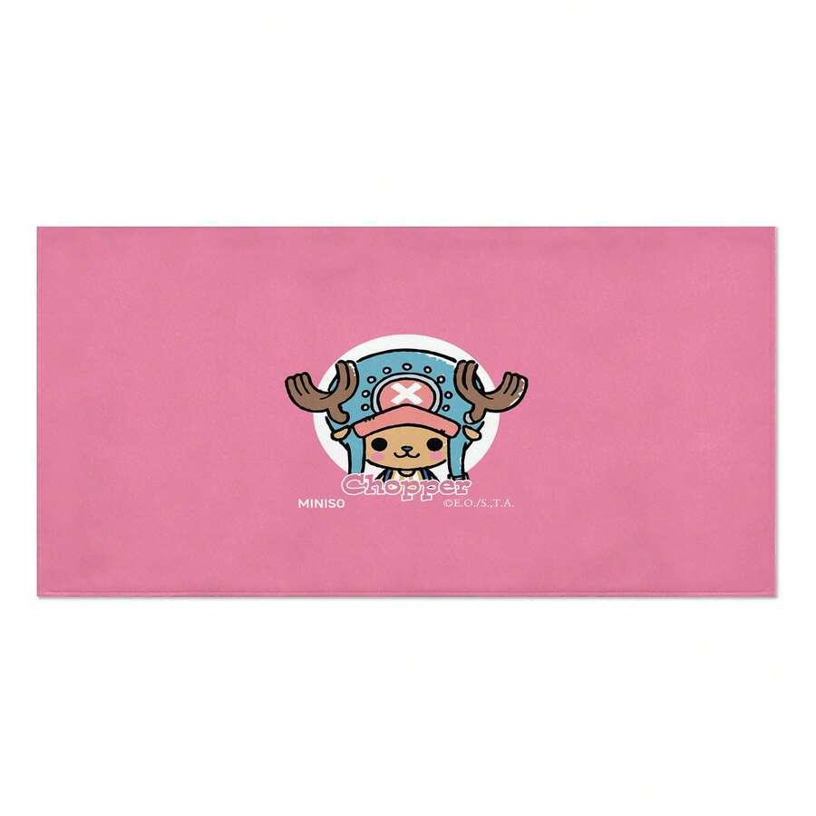 MINISO RÓŻOWY RĘCZNIK PLAŻOWY S07__80X160