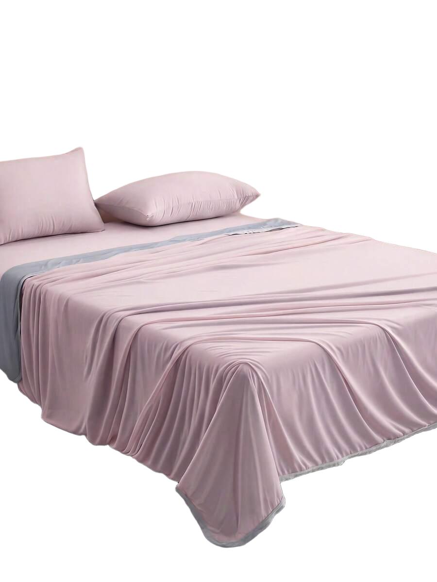 SHEIN RÓŻOWY CHŁODZĄCY KOC S07__100X150CM