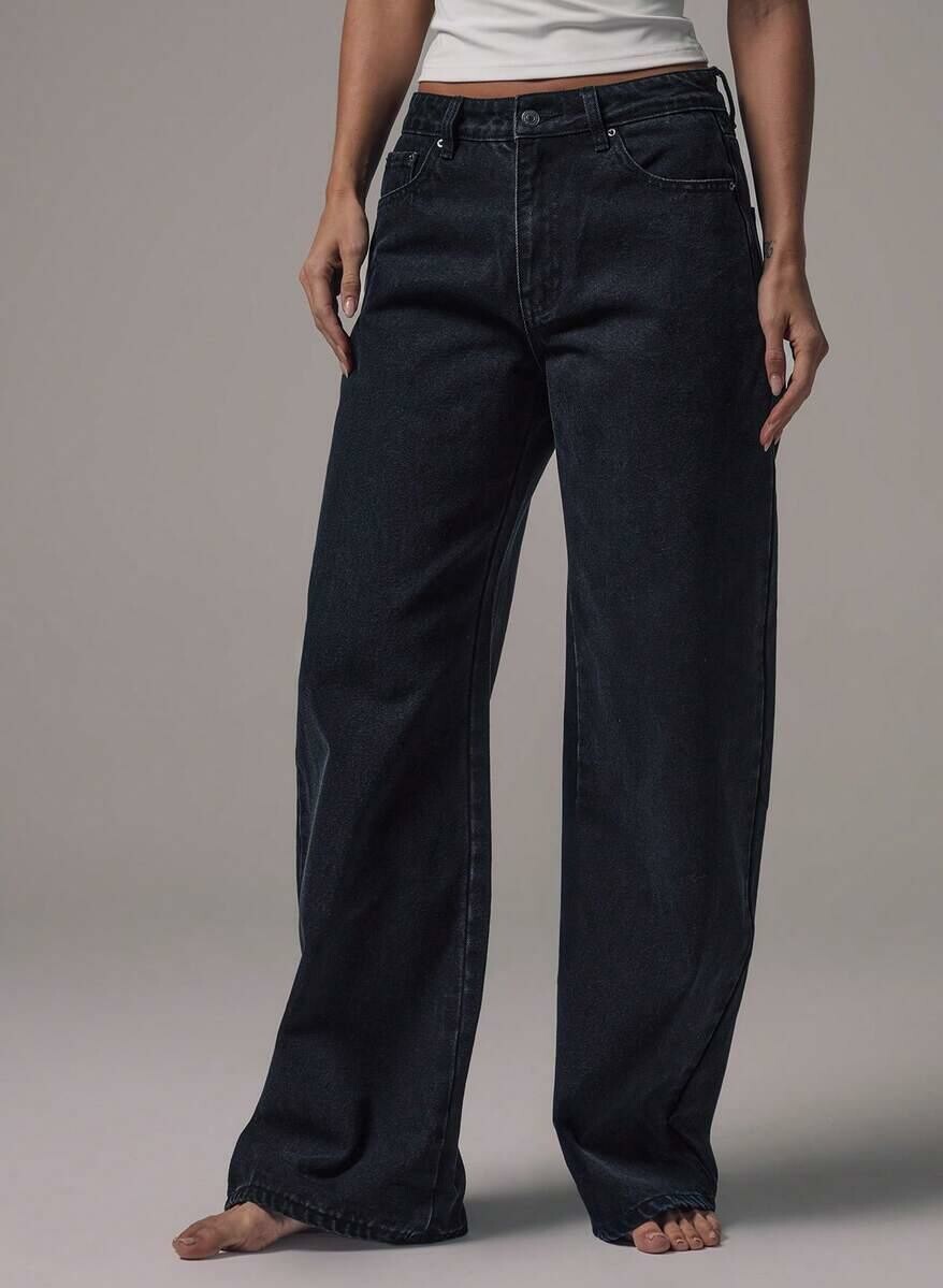 MUSERA LUŹNE SPODNIE JEANS KIESZENIE S06__W28/M