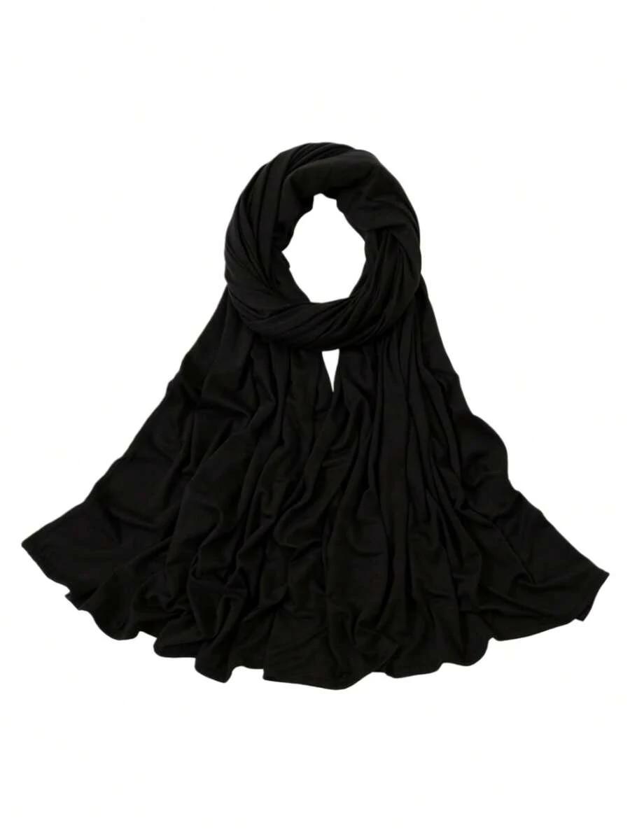 SHEIN CZARNA CHUSTA NA GŁOWĘ S07