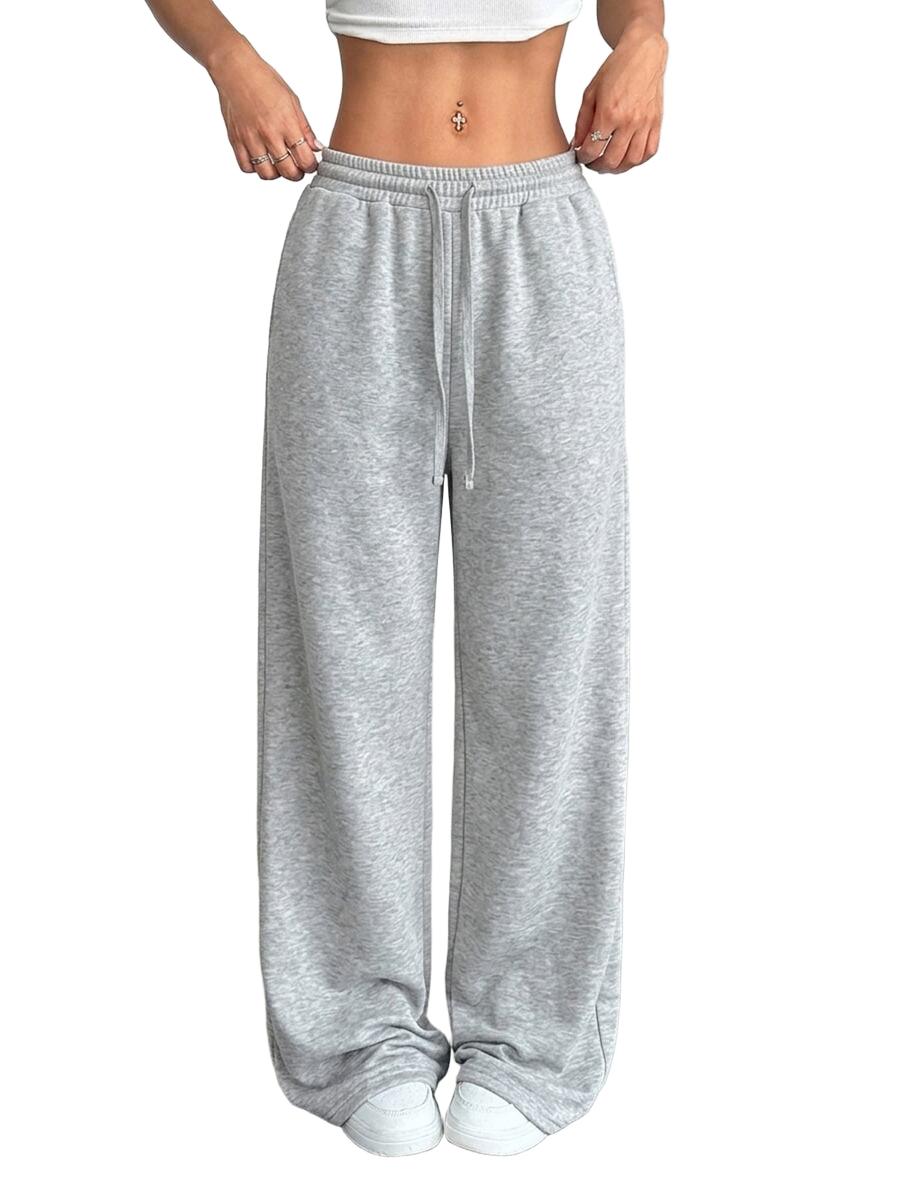 SHEIN SZARE SPODNIE DRESOWE S06__S