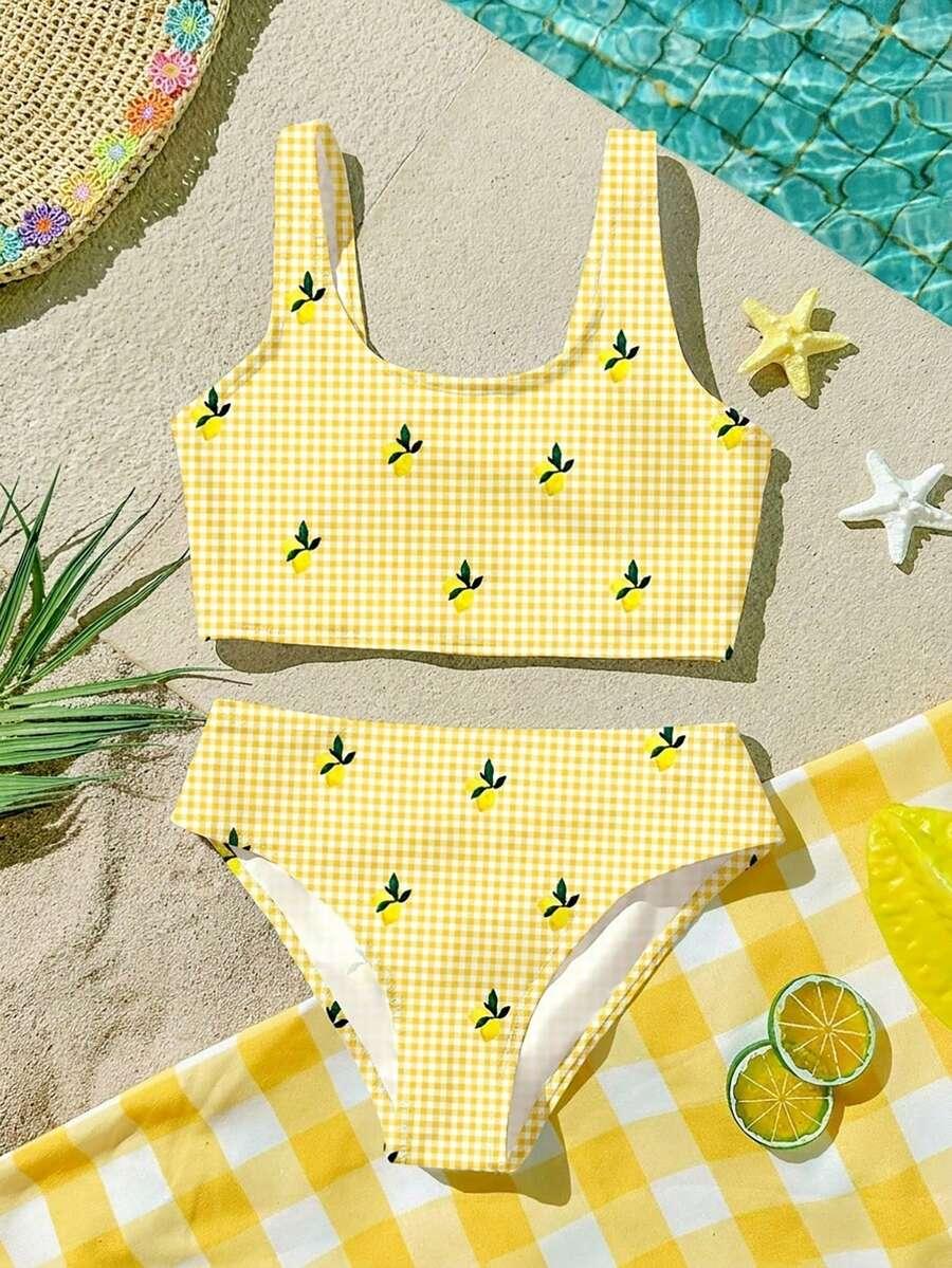 SHEIN DWUCZĘŚCIOWY STRÓJ KĄPIELOWY S09__110/116