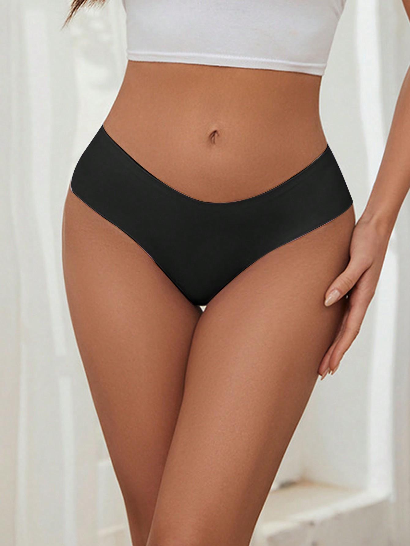 SHEIN CZARNE MAJTKI 7-PACK PK01__XS