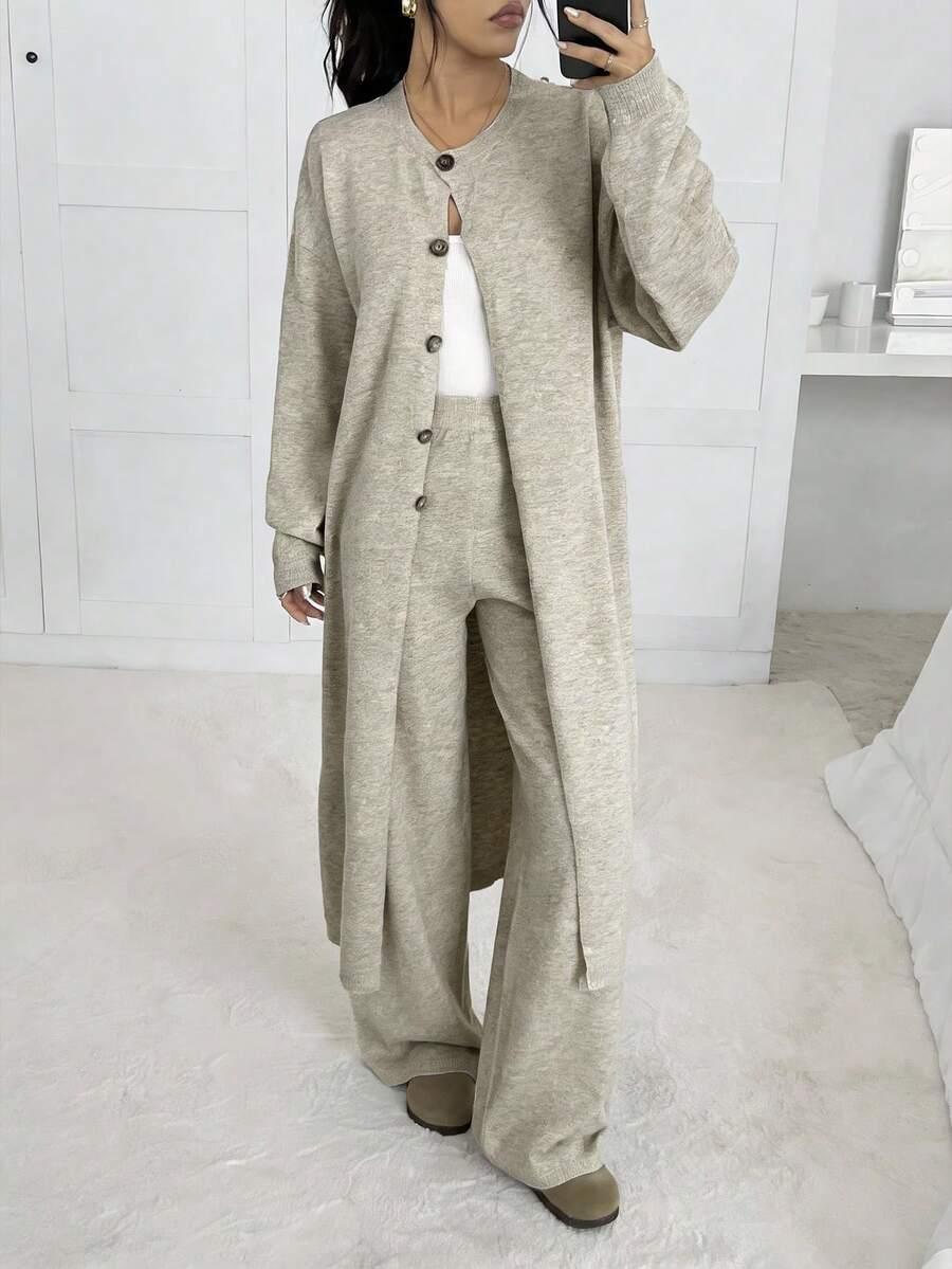 SHEIN KARDIGAN SPODNIE KOMPLET S06__M