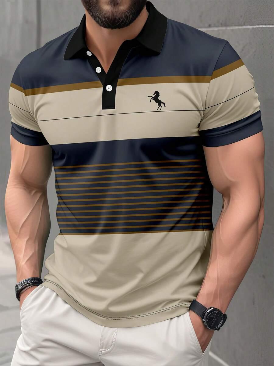SHEIN KOSZULKA POLO KRÓTKI RĘKAW S06__M