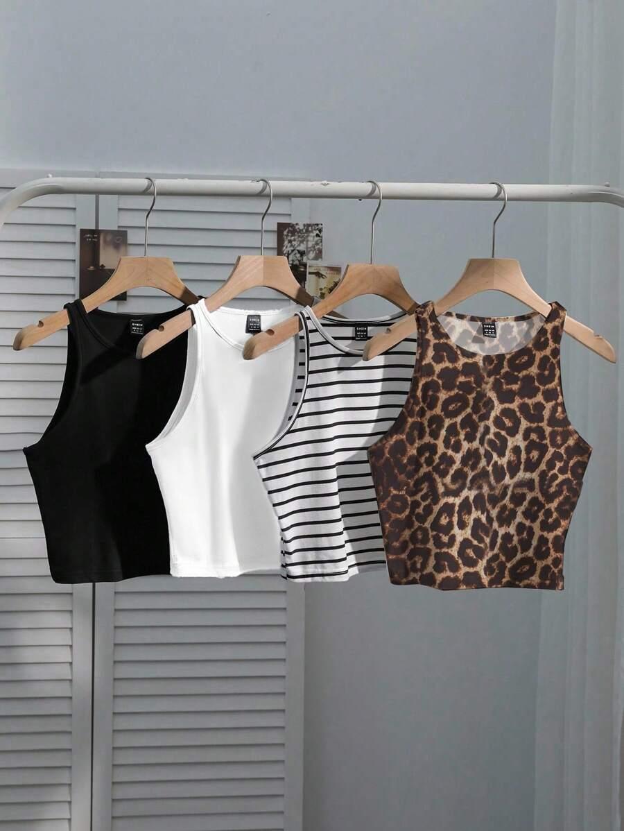 SHEIN KOSZULKA TOP 2-PACK S06__M