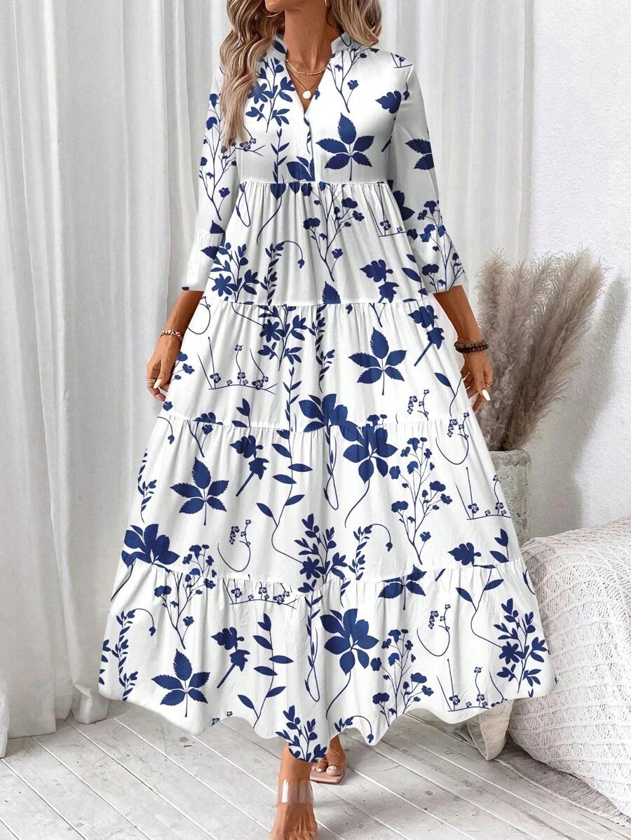 SHEIN MAXI SUKIENKA WZÓR S06__XXL