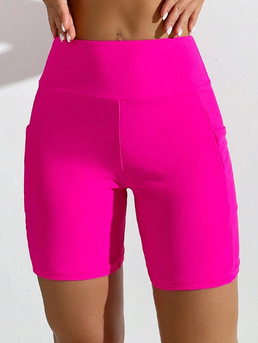 SHEIN RÓŻOWY DÓŁ OD STROJU KĄPIELOWEGO S09__M