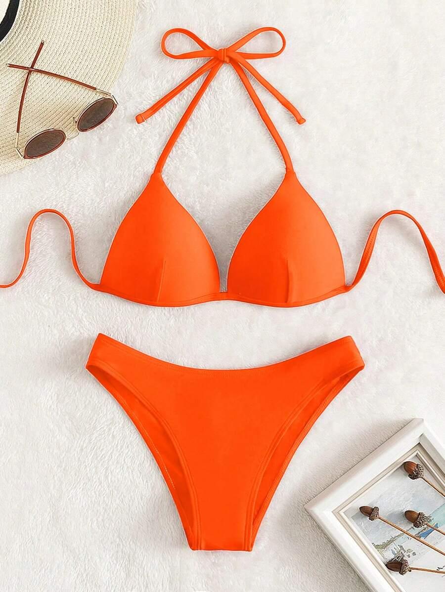 SHEIN DWUCZĘŚCIOWY STRÓJ KĄPIELOWY S09__M
