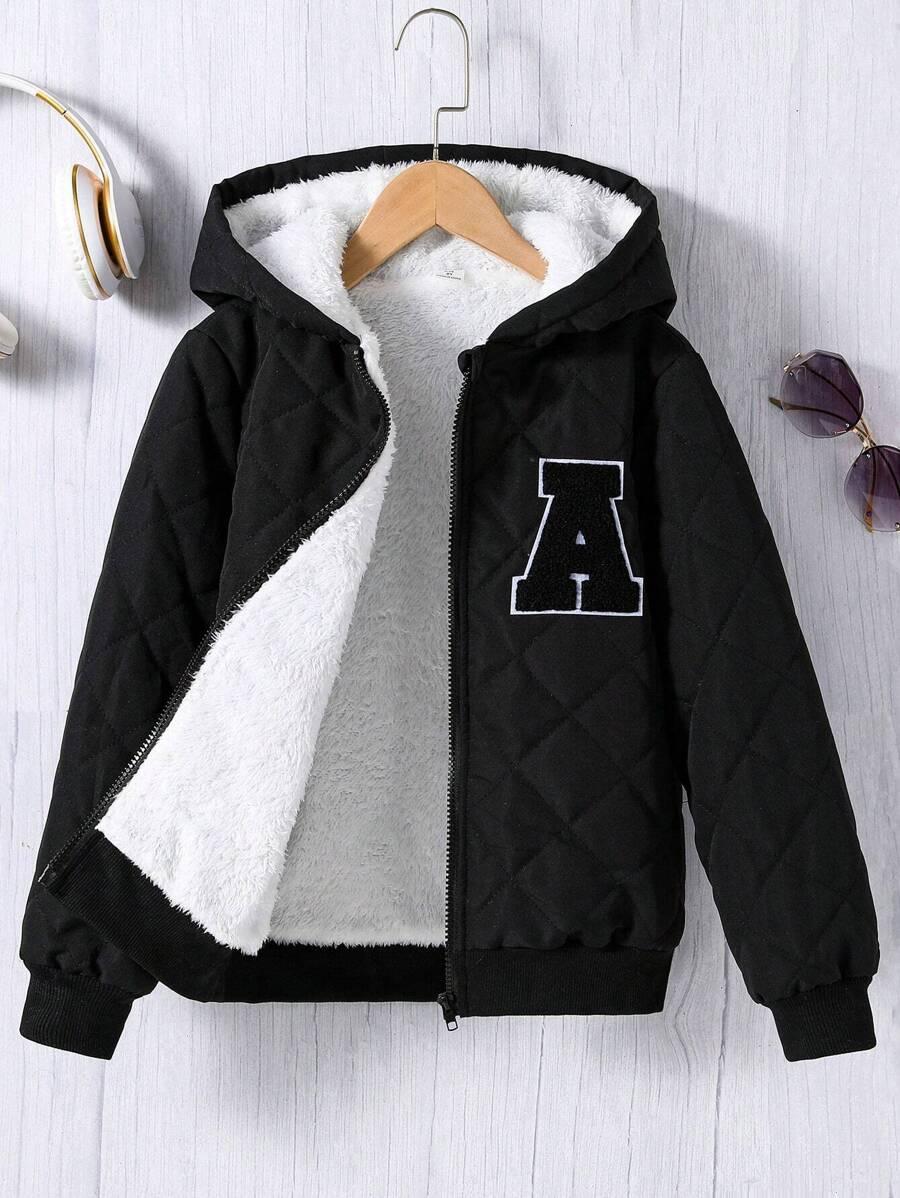 SHEIN CZARNA KURTKA KAPTUR W01__134/140