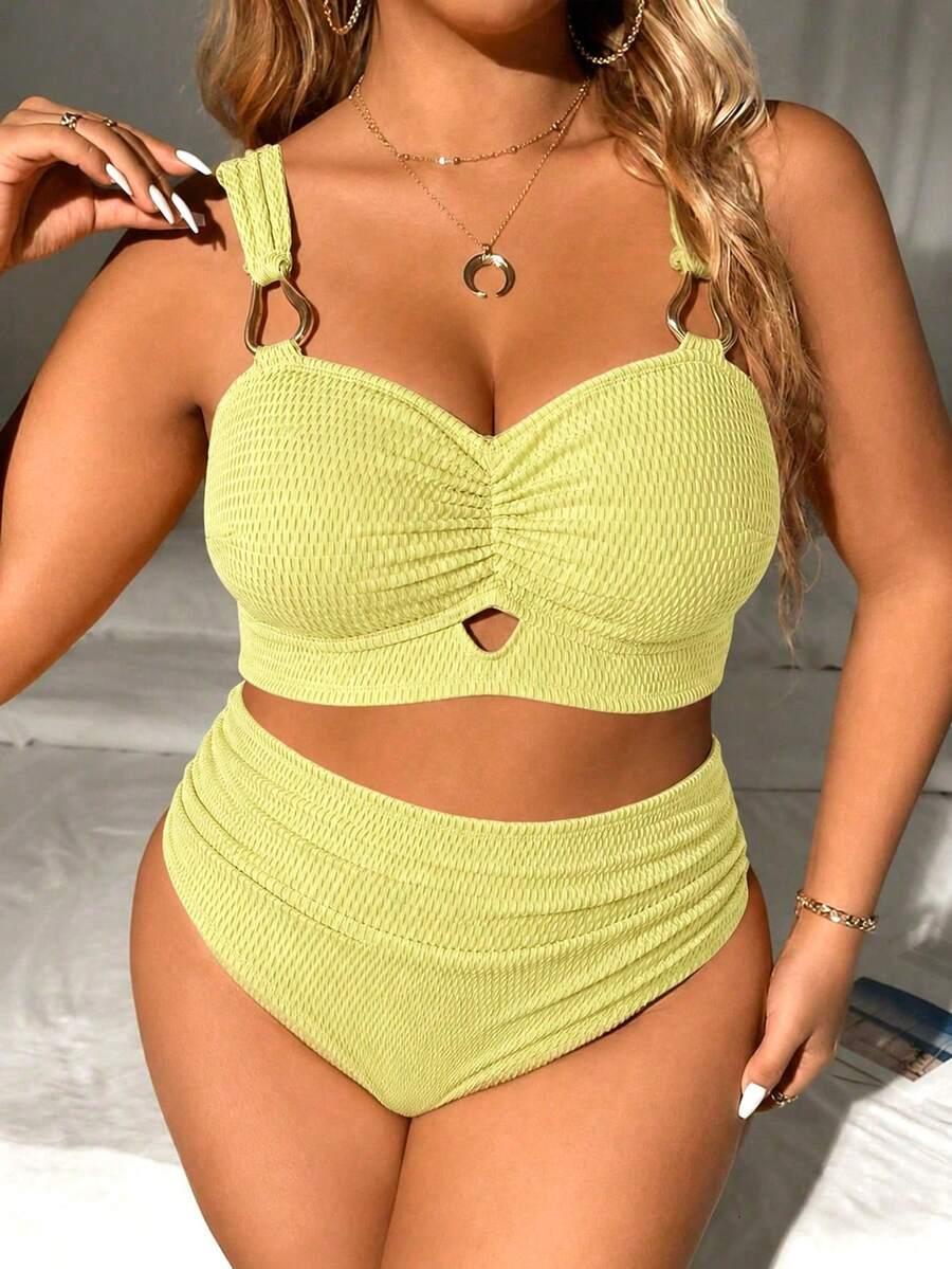 SHEIN DWUCZĘŚCIOWY STRÓJ KĄPIELOWY S09__50