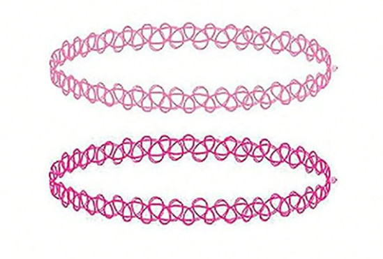 SHEIN NASZYJNIK CHOKER 3 SZTUKI S07__