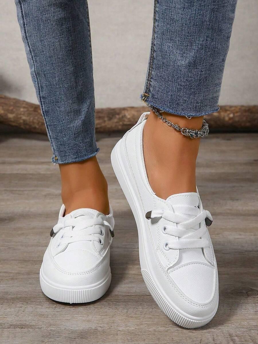 SHEIN BIAŁE TRAMPKI CASUAL S06__40,5