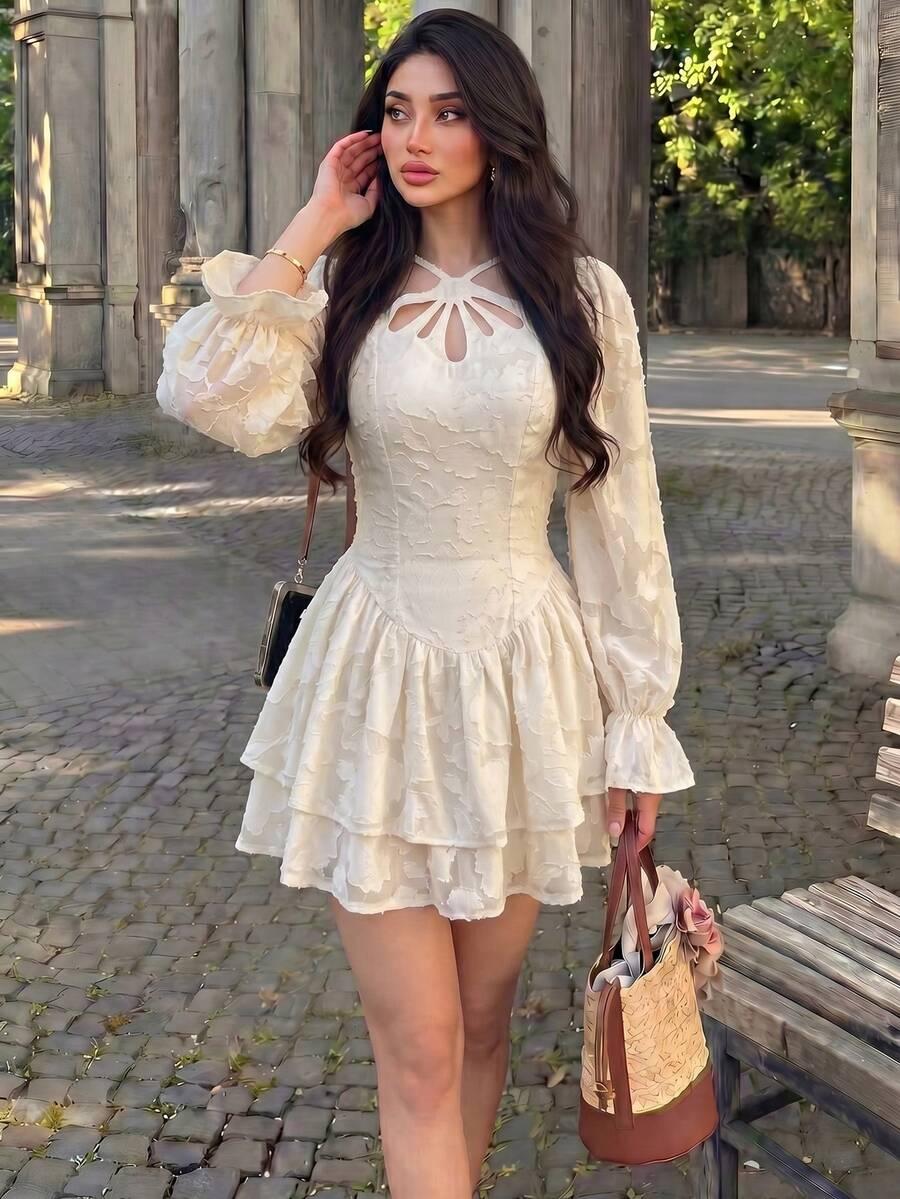 MODELYN MINI SUKIENKA DŁUGI RĘKAW S09__S