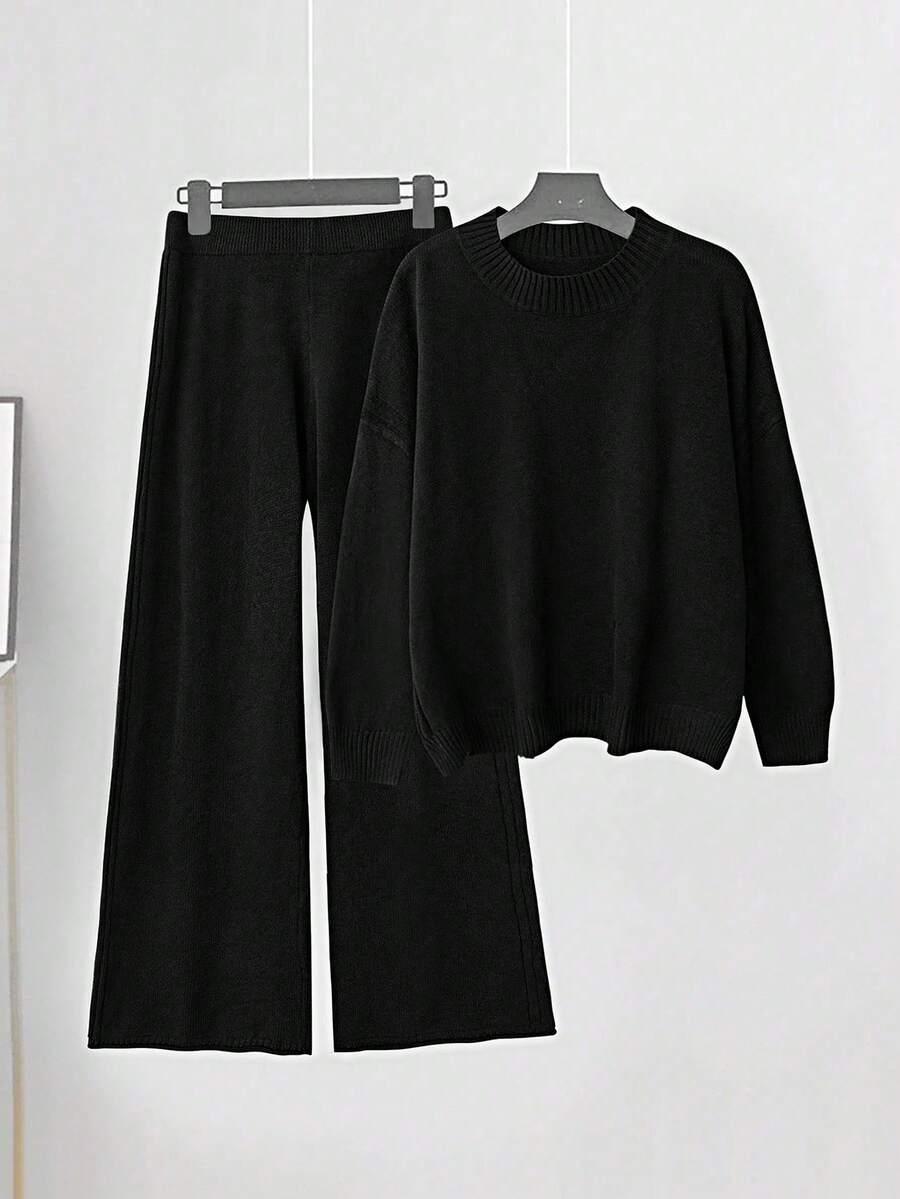 SHEIN SWETER SPODNIE KOMPLET S06__50