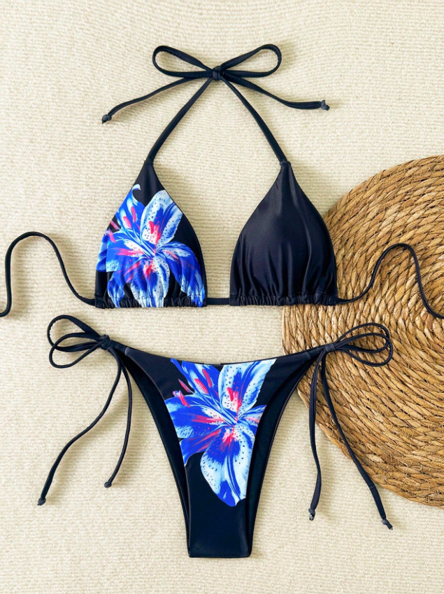 SHEIN DWUCZĘŚCIOWY STRÓJ KĄPIELOWY S09__S
