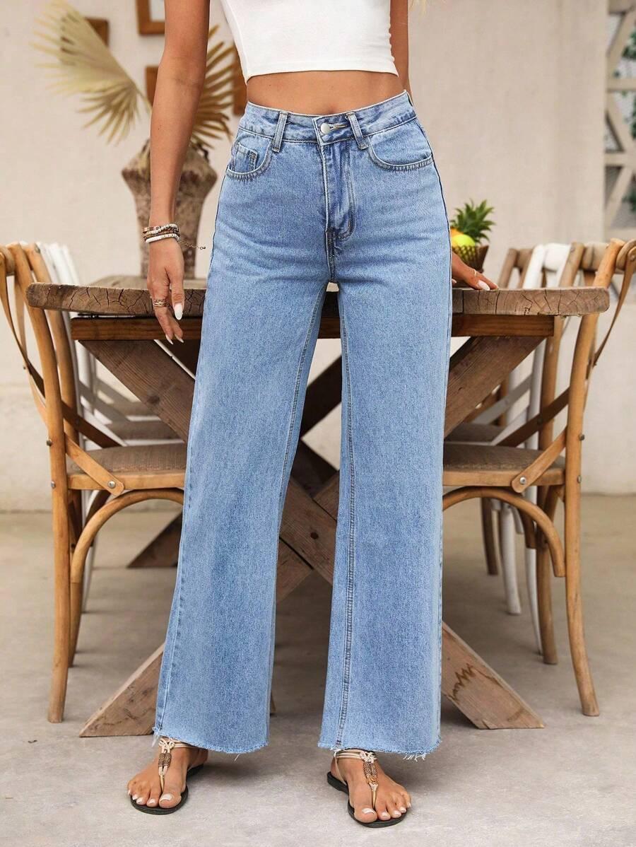 SHEIN NIEBIESKIE SPODNIE JEANS S06__XXL