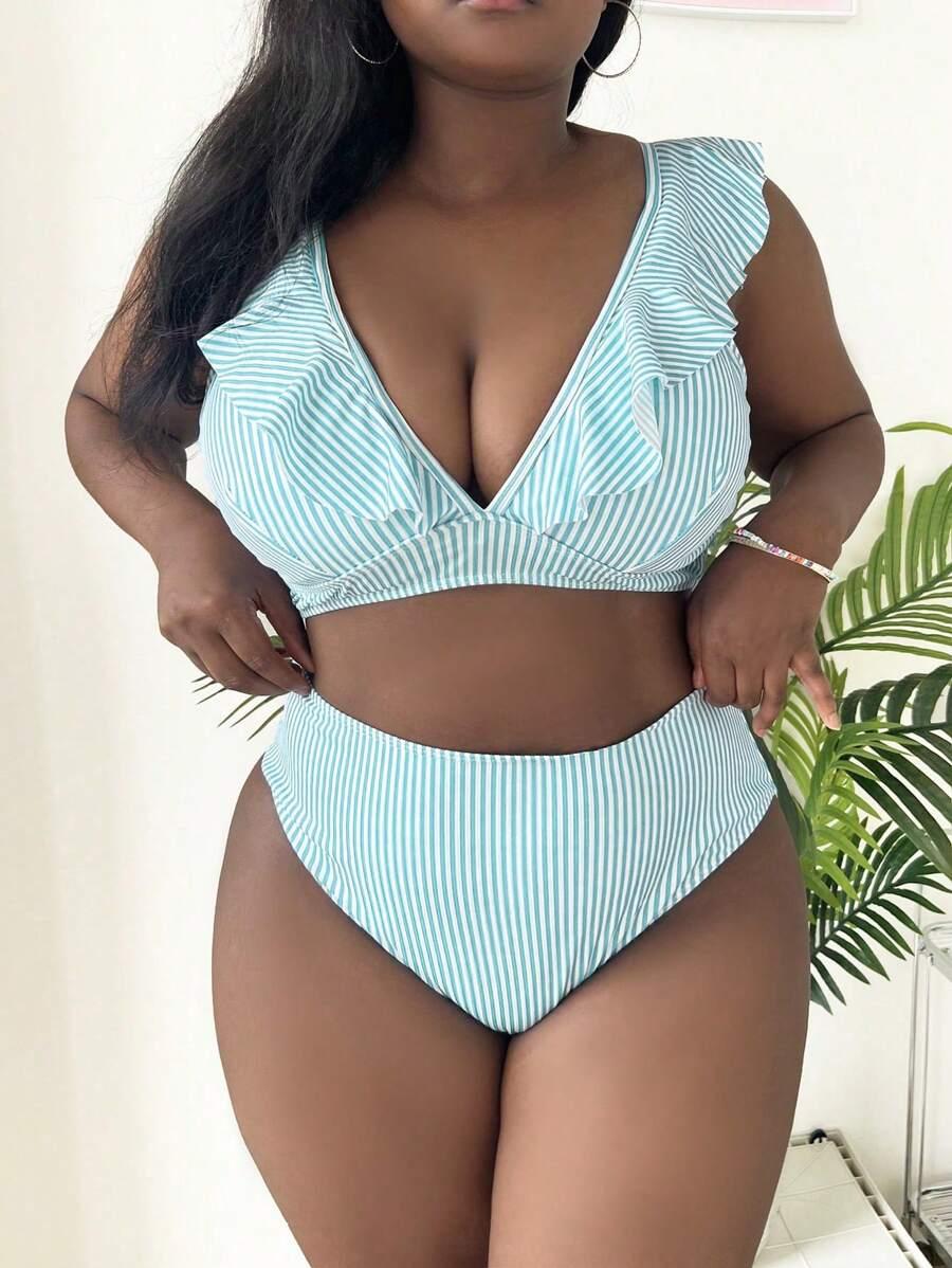 SHEIN DWUCZĘŚCIOWY STRÓJ KĄPIELOWY S09__48