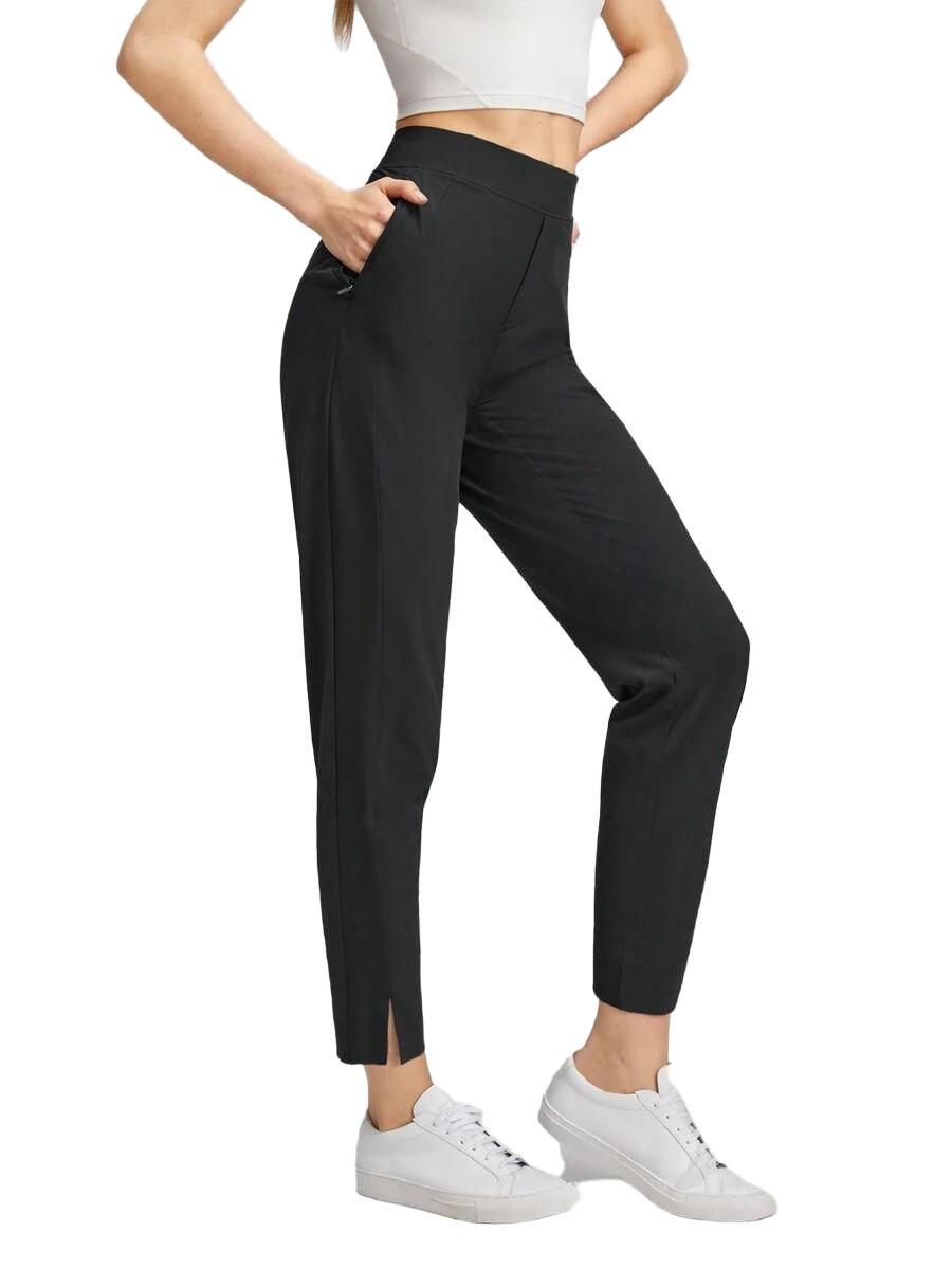 SHEIN CZARNE SPODNIE WYSOKI STAN S06__XS
