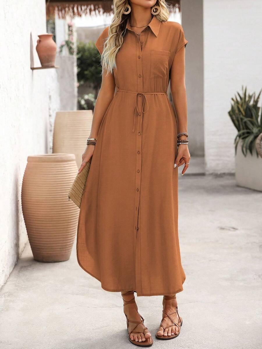 SHEIN SUKIENKA KRÓTKI RĘKAW S06__M