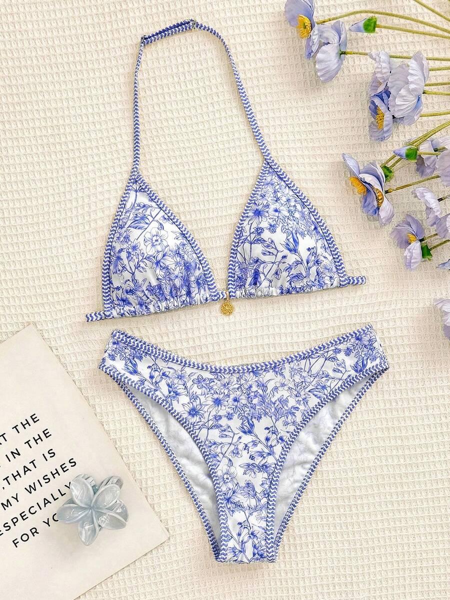 SHEIN DWUCZĘŚCIOWY STRÓJ KĄPIELOWY S09__152/158