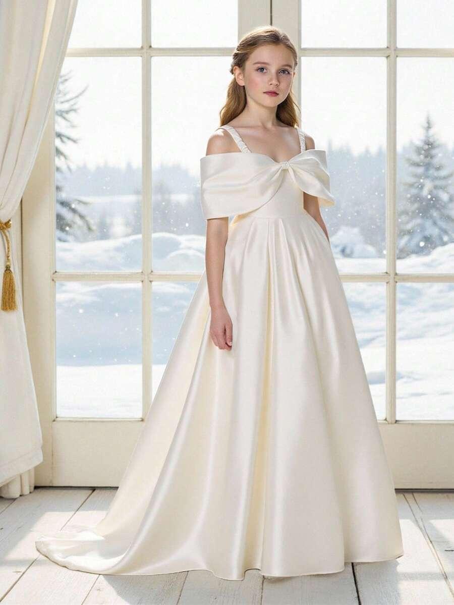 SHEIN BIAŁA MAXI SUKIENKA S06__146/152