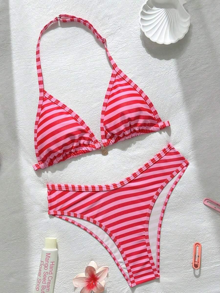 SHEIN DWUCZĘŚCIOWY STRÓJ KĄPIELOWY S09__158-162