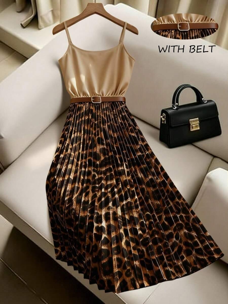 FRANCLIA SUKIENKA ANIMAL PRINT S06__L