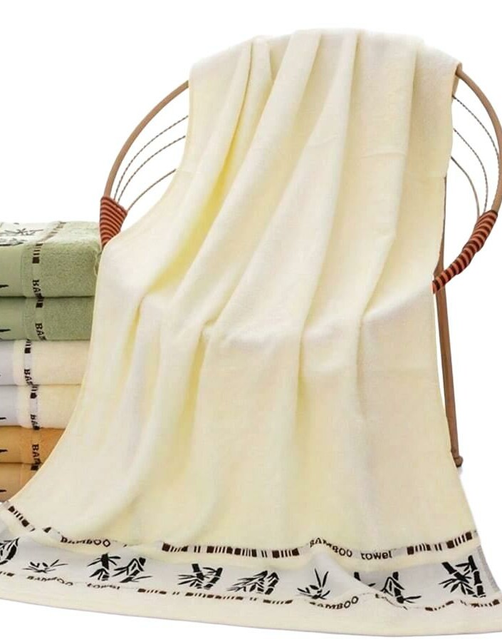 SHEIN ŻÓŁTY RĘCZNIK KĄPIELOWY S07__70X140