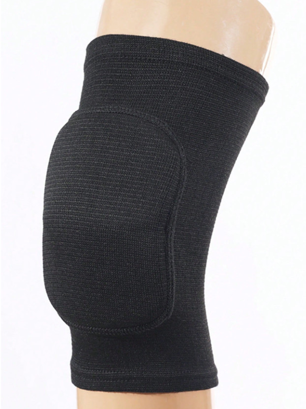 SHEIN CZARNY SPORTOWY NAKOLANNIK S07__M