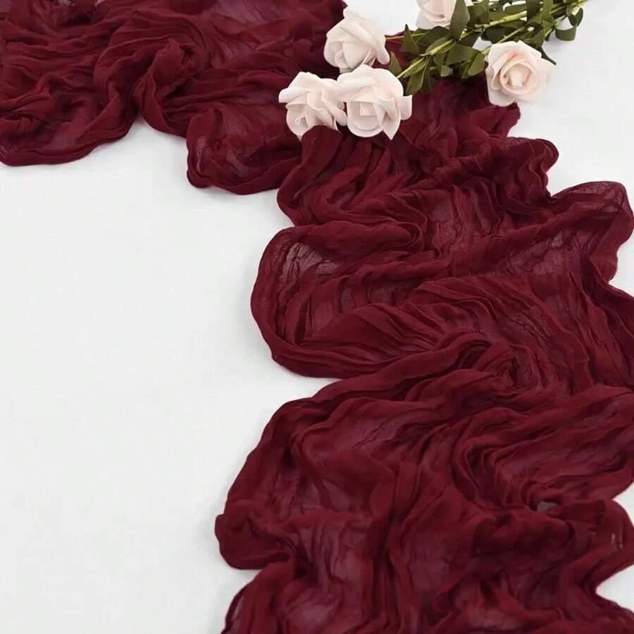 SHEIN BORDOWY BIEŻNIK NA STÓŁ S07__90X300CM