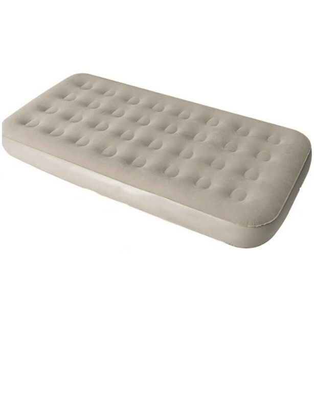 SHEIN BEŻOWY MATERAC DMUCHANY S07__190X100X25CM