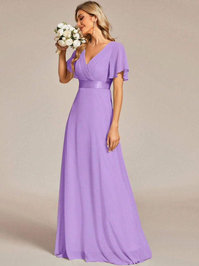 EVERPRETTY FIOLETOWA MAXI SUKIENKA S06__L