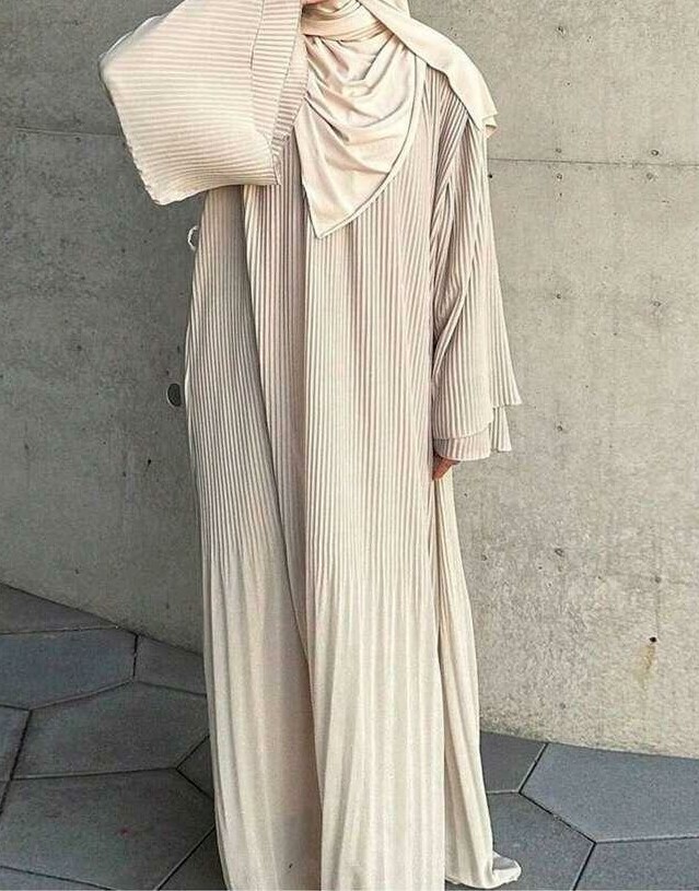 SHEIN BEŻOWA MAXI SUKIENKA S06__M