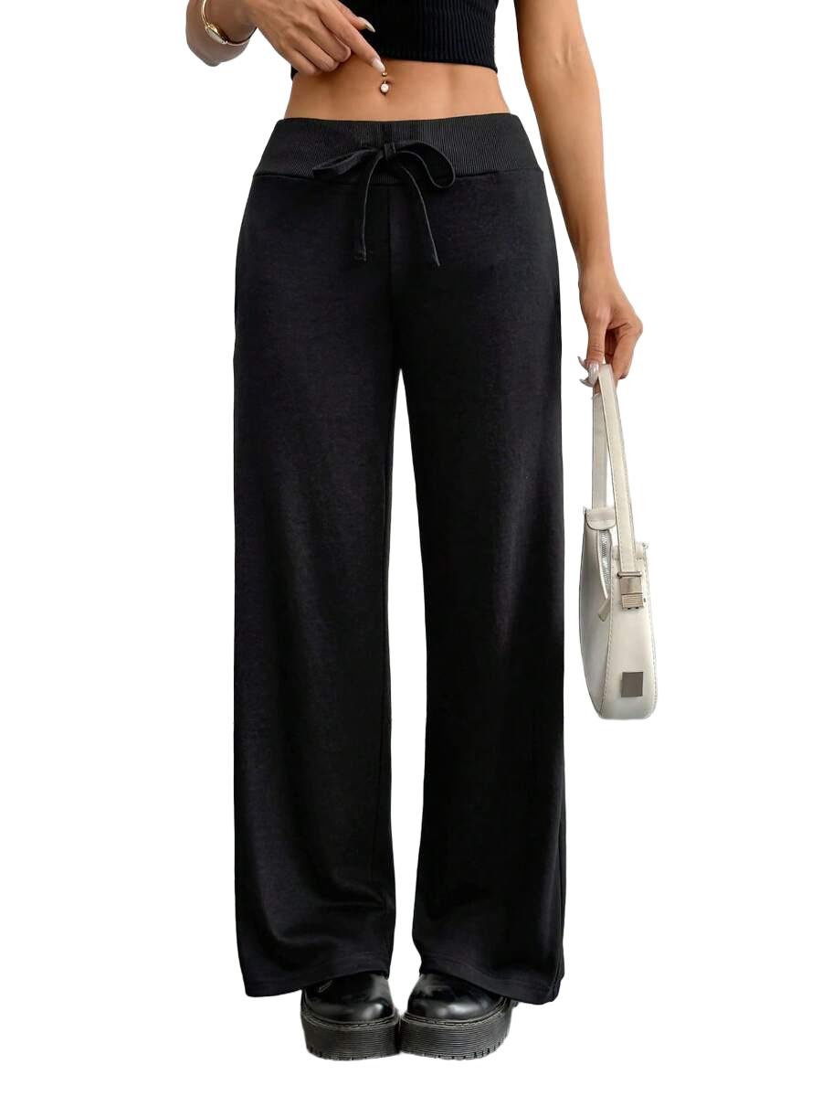SHEIN CZARNE SPODNIE DRESOWE S06__M