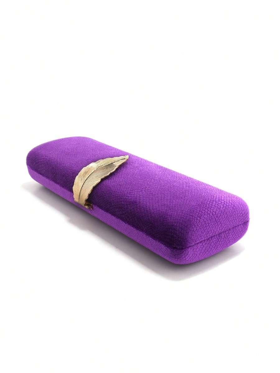 SHEIN FIOLETOWE TOREBKA ZDOBIENIE S07__5X26X9CM