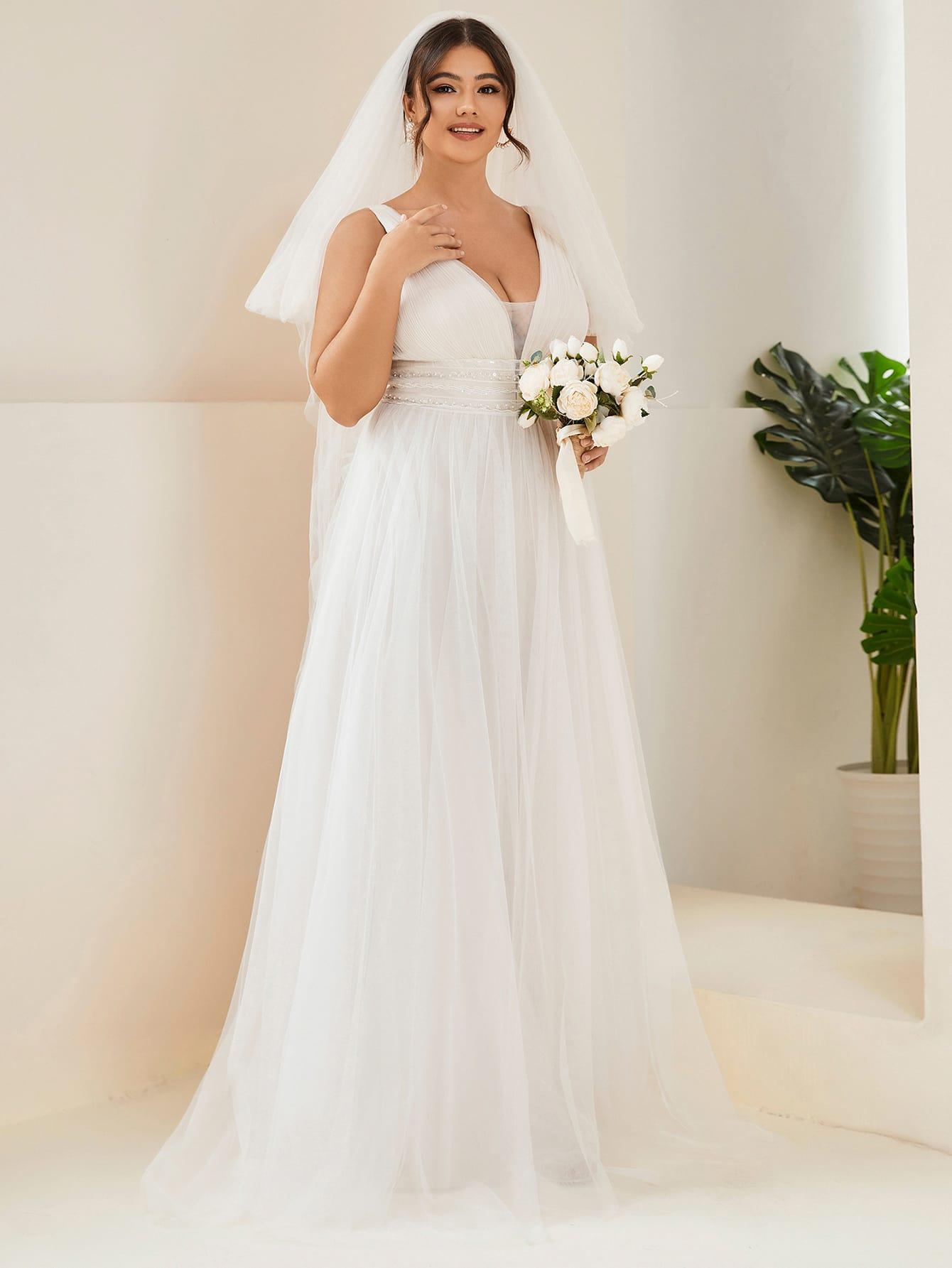 EVER PRETTY SUKNIA ŚLUBNA ZDOBIENIE TIUL PK01__54